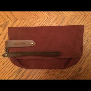 R.Riveter canvas clutch/wristlet